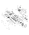 Chrysler 300 Center Console Base Diagram - 68270656AE