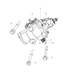 Dodge Ram 2500 Rack And Pinion Diagram - 52122316AD