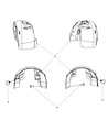 Ram C/V Wheelhouse Diagram - 5113094AC