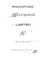 Chrysler Voyager Emblem Diagram - 68467315AA