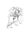 2008 Chrysler Aspen Parking Brake Cable Diagram - 52113686AB