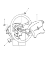 Chrysler Sebring Air Bag Control Module Diagram - MR601451