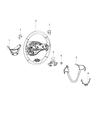 Jeep Cherokee Steering Wheel Diagram - 5QV33DX9AD