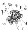 Chrysler Aspen Camshaft Position Sensor Diagram - 5149054AB