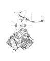 Dodge Grand Caravan Shift Cable Diagram - 4880207AG