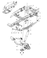 Dodge Ram 3500 Leaf Spring Bushing Diagram - 52014054AA