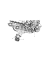 Jeep Commander Engine Mount Bracket Diagram - 52090301AE