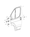 Ram Door Check Diagram - 68503723AA