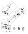 Ram C/V Catalytic Converter Diagram - 68085280AB
