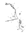 Dodge Intrepid Power Steering Hose Diagram - 4782203AI