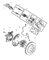 Ram 2500 Brake Caliper Diagram - 68049151AB