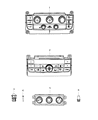Dodge Grand Caravan A/C Switch Diagram - 55111240AJ