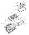Dodge Magnum Cylinder Head Gasket Diagram - 4792932AA