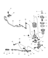 1999 Dodge Intrepid Sway Bar Kit Diagram - 4772633AB