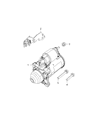 Jeep Compass Starter Motor Diagram - 56029786AA