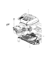 Chrysler Engine Cover Diagram - 4593652AC
