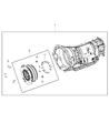 Chrysler Torque Converter Diagram - 68367523AA