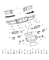 Jeep Gladiator Fog Light Diagram - 68338391AA