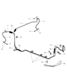 Dodge Magnum Brake Line Diagram - 5175873AA