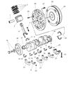Dodge Ram Wagon Torque Converter Diagram - 4736595AB