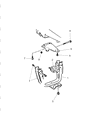 2002 Dodge Ram Wagon Transmission Mount Diagram - 52103215AC