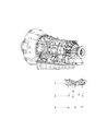 Ram 3500 Transmission Mount Diagram - 68090653AA