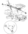 Dodge Viper Rack and Pinion Boot Diagram - 52037502