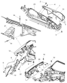 Dodge Viper Fender Diagram - 5029103AE