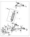 Dodge Viper Control Arm Diagram - 5290690AF