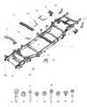 Ram Shock And Strut Mount Diagram - 55398557AB