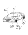 Chrysler Crossfire Clock Spring Diagram - 68015028AA