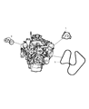 Jeep Commander Drive Belt Diagram - 4892791AA