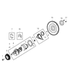 Jeep Grand Cherokee Harmonic Balancer Diagram - 53010831AC