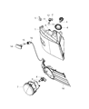 Ram Fog Light Diagram - 5182022AA