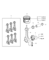 Ram Piston Ring Set Diagram - 68211169AA