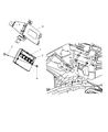 Jeep Grand Cherokee Engine Control Module Diagram - RL030306AE