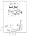 Jeep Cherokee Fuel Filter Diagram - 68110234AC