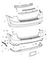 Dodge Journey Bumper Diagram - 5RS18TZZAB