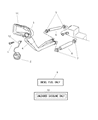 2001 Dodge Ram 3500 Fuel Filler Housing Diagram - 52102142AB