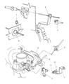 Dodge Neon Accelerator Cable Diagram - 5277818