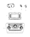 2013 Chrysler 300 A/C Switch Diagram - 68148226AA
