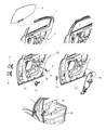 Chrysler Sebring Window Regulator Diagram - 5016518AA