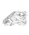 2007 Jeep Grand Cherokee Coolant Reservoir Diagram - 55038011AA