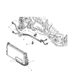 Dodge Intrepid Oil Cooler Diagram - 5010360AB