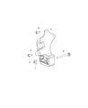 Ram Engine Mount Diagram - 68229706AA