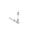 Chrysler Prowler Drag Link Diagram - 4897860AA