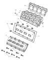 2005 Dodge Magnum Cylinder Head Gasket Diagram - 5037592AA