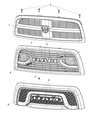 Ram Grille Diagram - 5SW231XRAA