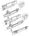 Dodge Ram Wagon Coil Spring Bracket Diagram - 55346903AB