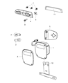 Ram 3500 Back Up Light Diagram - 68287756AA